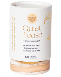 Balance Blends Quiet Please, 60 count