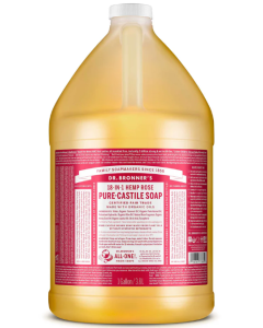 Dr. Bronner's Castile Rose One Gallon - Main