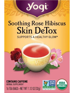 Yogi Soothing Rose Hibiscus Skin Detox - Main