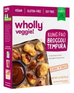 Wholly Veggie Kung Pao Tempura Broccoli Wings -  Main