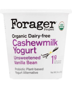 Forager Cashewmilk Yogurt Unsweetened Vanilla Bean - Main