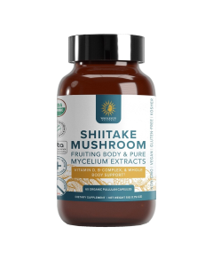 Wholesun Wellness Organic Shiitake Mushroom - Front view