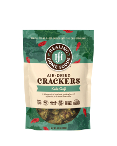 Air-Dried Kale Goji Crackers