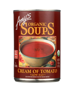 Amy's Low Fat Organic Cream of Tomato Soup, 14.5 oz.