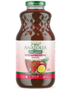 Pure Anatolia Organic Strawberry Plus Juice, 32 oz.
