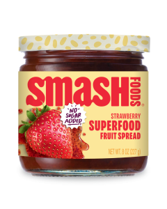 Chia Smash Strawberry Jam - Front view