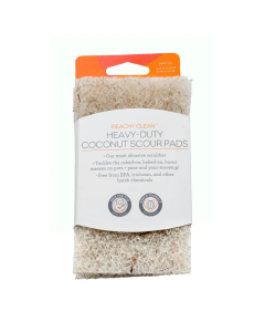 Full Circle Beachy Clean Heavy Duty Coconut Scour Pads 3pk 