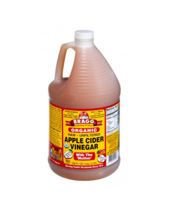 Bragg Apple Cider Vinegar, Unfiltered, 1 Gallon