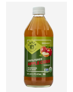 Cadia Organic Unfiltered Apple Cider Vinegar, 16 fl. oz.