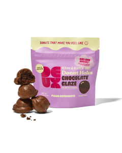 Deux Chocolate Donuts - Front view