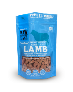 Raw Dynamic Lamb Freeze Dried Food for Cats - Front view