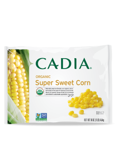 Cadia Frozen Organic Super Sweet Corn