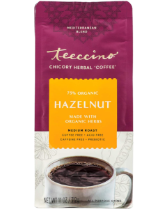 Teeccino Hazelnut Chicory Herbal Coffee, 11 oz.