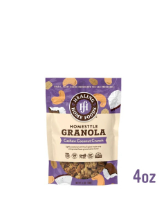 Homestyle Cashew Coconut Crunch Granola 4oz.
