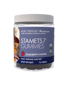 Host Defense Stamets 7 Gummies Strawberry - Front view
