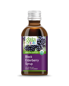 Gaia Kids Black Elderberry Syrup, 3 fl. oz.