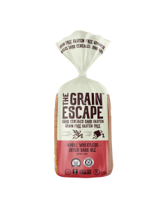 The Grain Escape Whole Wheatless Bread Loaf - Front view