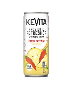 KeVita Sparkling Probiotic Drink Lemon Cayenne - Front view