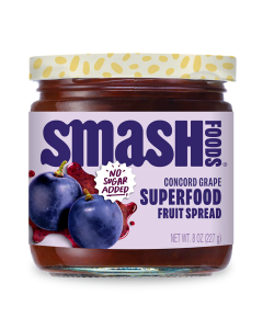 Chia Smash Concord Grape Jam - Front view