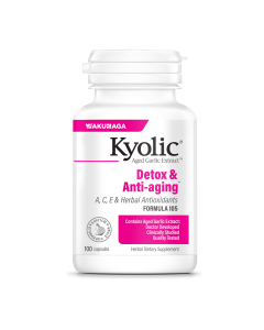 Kyolic Formula 105 Garlic With A,C,E & Selenium - Front view