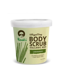Bodhi Lemongrass Whipped Body Scrub, 14 oz.