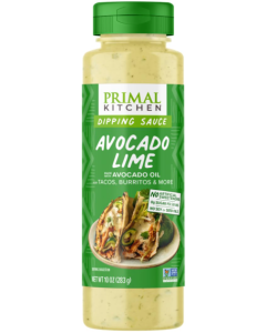 Primal Kitchen Dipping Sauce Avocado Lime - Front view