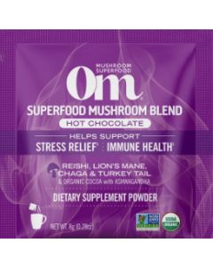 Om Superfood Hot Chocolate Blend - Single Serving