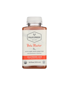 Pulp & Press Beta Blaster Cold Pressed Juice - Front view