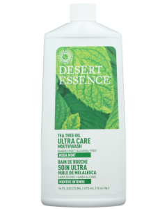 Desert Essence Tea Tree Oil Mouthwash, Ultra Care