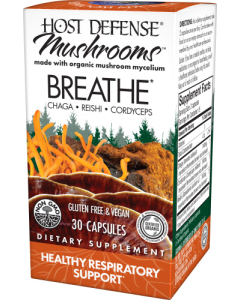Host Defense Breathe, 30 Capsules