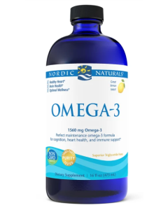Nordic Naturals Lemon Omega 3 Fish Oil 16 oz - Main