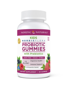 Nordic Naturals Kids Nordic Flora Probiotic Gummies, 60 Count