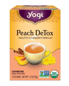 Yogi Tea Peach DeTox, 16 Tea Bags
