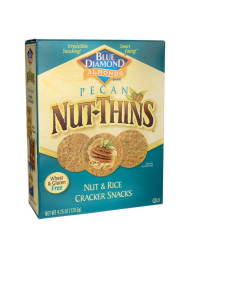 Blue Diamond Pecan Thin Cracker