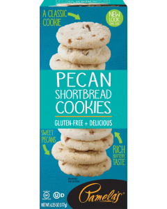 Pamela's Gluten Free Pecan Shortbread Cookies 6.25 oz.