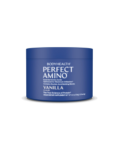 BodyHealth Perfect Amino Vanilla Powder - Front view