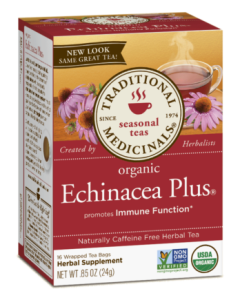 Traditional Medicinals Echinacea Plus Tea, 16 Tea Bags