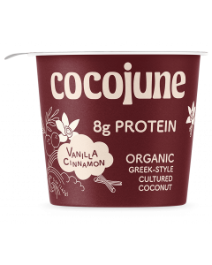 Cocojune Vanilla Cinnamon Protein Yogurt - Front view