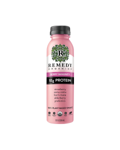 Remedy Organics Berry Immunity Protein Shake - Front view