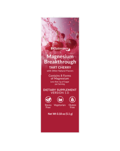 BiOptimizers Tart Cherry Magnesium Stick - Front view