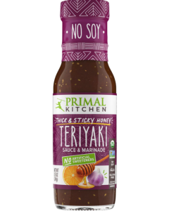 Primal Kitchen Thick & Sticky Honey Teriyaki Sauce - Front view