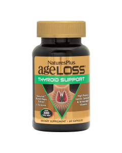 Nature's Plus AgeLoss Thyroid - Front view