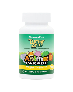 Nature's Plus Animal Parade Children's Tropical Fruit Tummy Zyme - Front view