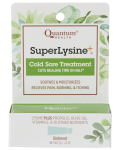 Quantum Super Lysine+ Cold Sore Treatment Ointment, 0.25 oz.