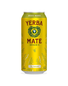 Guayaki Yerba Mate Organic Bravo Mango - Front view