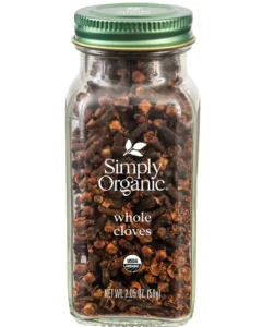 Simply Organic Whole Cloves - Front view