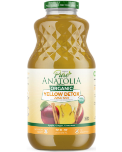 Pure Anatolia Organic Yellow Detox Juice, 32 oz.