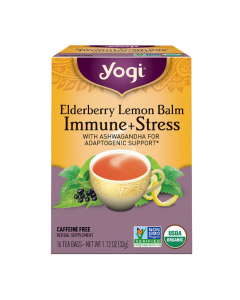 Yogi ELderberry Lemon Balm Immune + Stress - Main