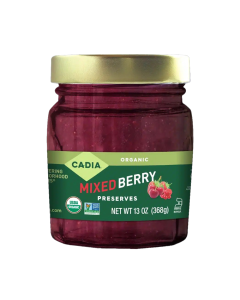 Cadia Organic Mixed Berry Preserves - Front view