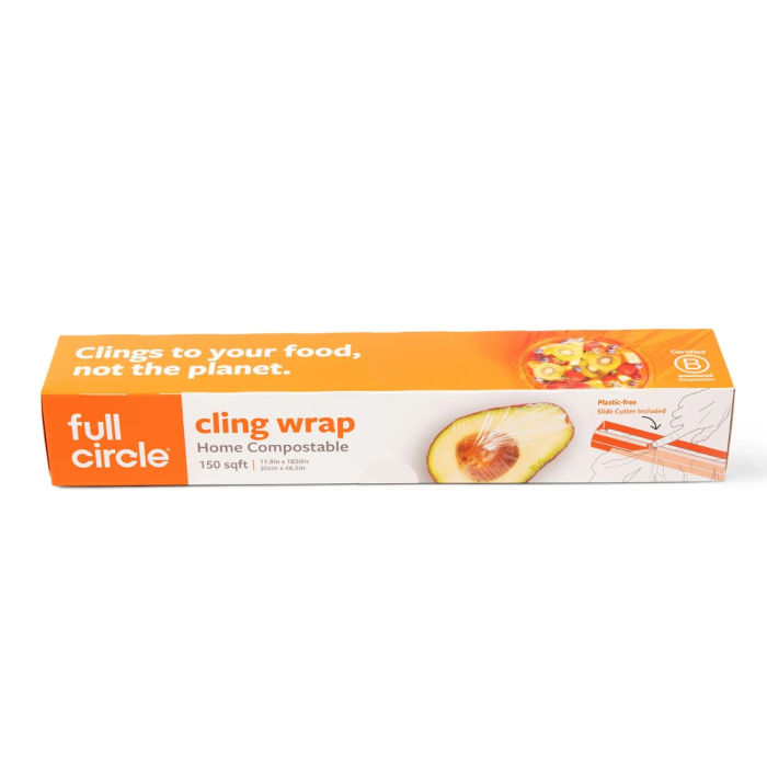 Full Circle Home Compostable Cling Wrap - Front view